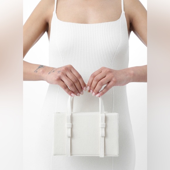 Kara Mini Leather Tote Bag - Picture 2 of 15